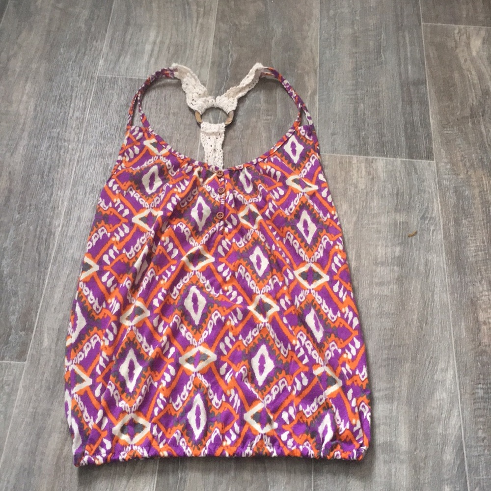 colorful tank top